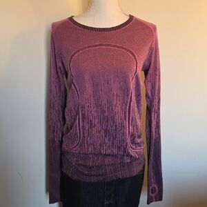 lululemon athletica Long Sleeve Pink Top